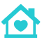 Icon illustration of a house